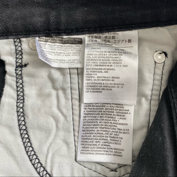 Levi's® 512™ SLIM TAPER FIT LEVI’S® FLEX MEN'S JEANS - Picture 9 of 10